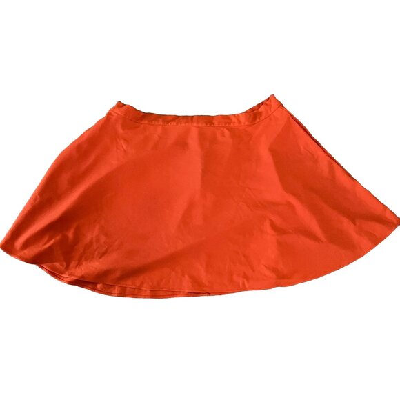 Retrolicious Women's 4XL Orange A-line Skirt - Picture 1 of 5